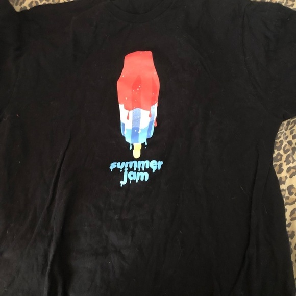 Bundle of 2 T-shirts SUMMER JAM black concert  tee small short sleeve tee - Picture 6 of 6